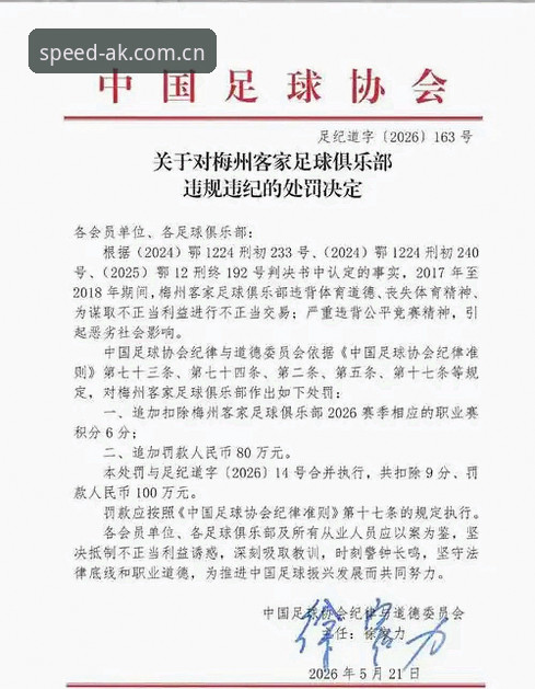 ak体育注册iOS版 足协第三批禁足名单最新动态:17人终身禁赛,48人受罚,中国足球反腐风暴持续升级
